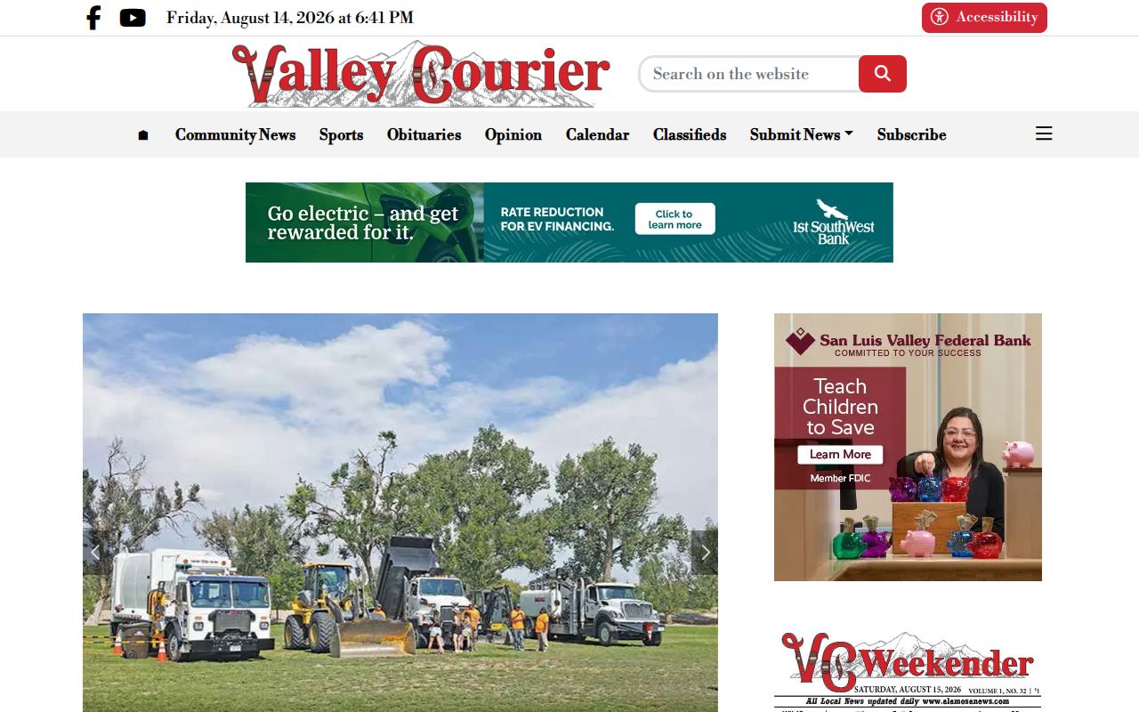 Valley Courier Alamosa police report and arrest news source